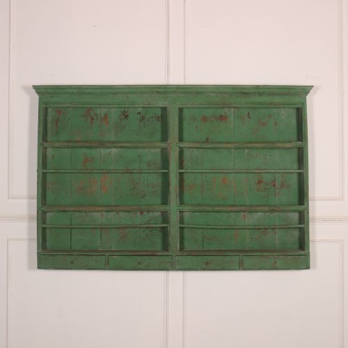 18th Century Painted Plate Rack
