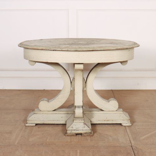 French Original Painted Centre Table