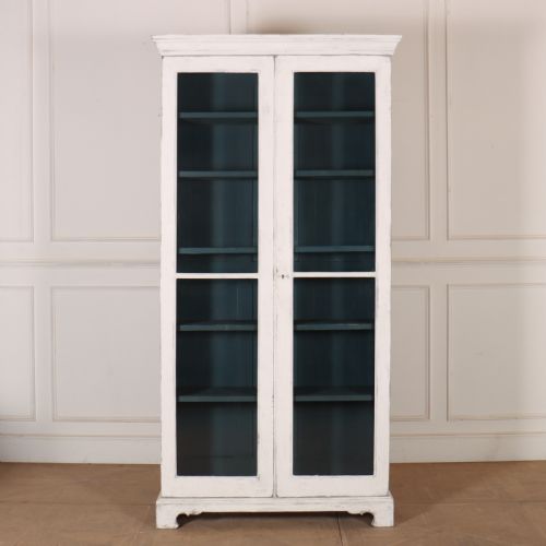 English Glazed Bookcase