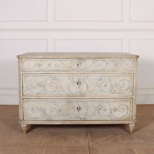 Swedish Painted Commode