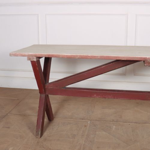 ORIGINAL PAINTED TAVERN TABLE - ADDITIONAL PHOTO 1