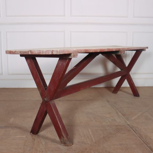 ORIGINAL PAINTED TAVERN TABLE - ADDITIONAL PHOTO 2