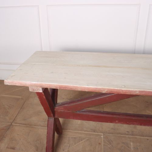 ORIGINAL PAINTED TAVERN TABLE - ADDITIONAL PHOTO 3