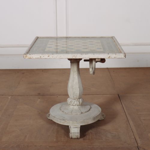 SMALL PAINTED LAMP TABLE - ADDITIONAL PHOTO 1