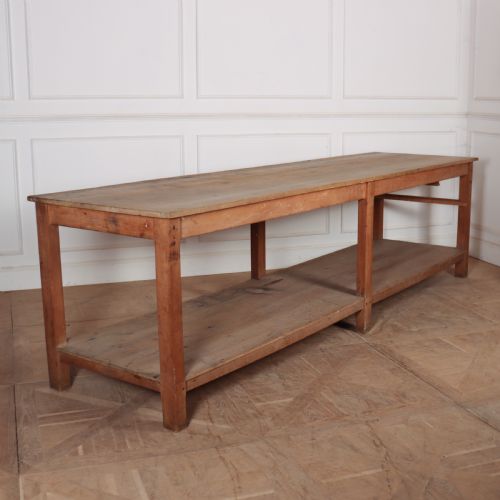 Huge French Drapers Table