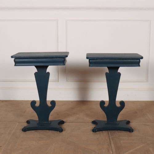 Pair of Swedish Side Tables