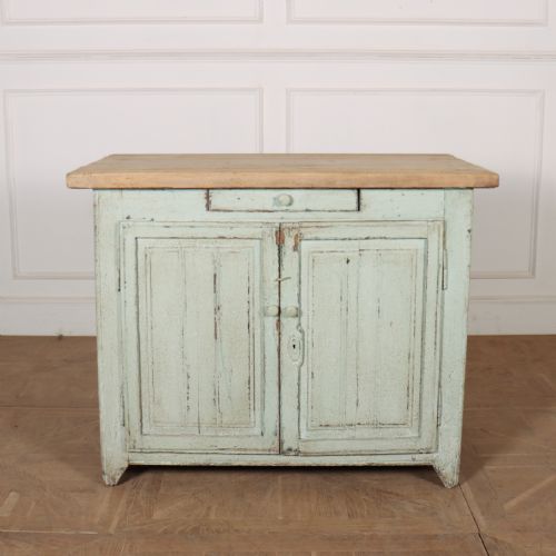 Small Painted Kitchen Island