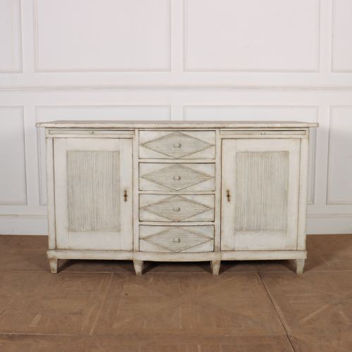 Swedish Painted Enfilade