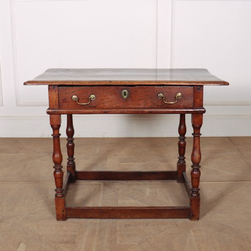 18th Century Oak Lamp Table