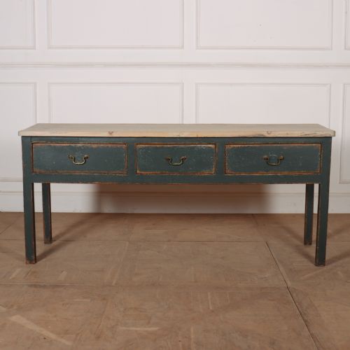 English Painted Dresser Base