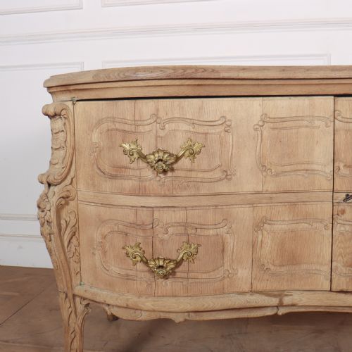 FRENCH BLEACHED OAK SIDEBOARD - ADDITIONAL PHOTO 2
