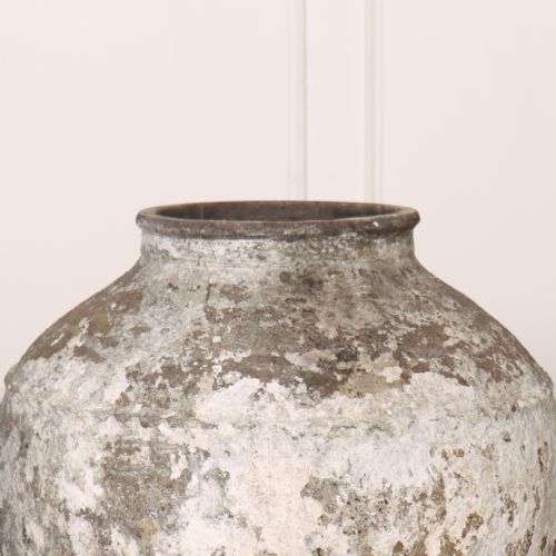 LARGE PAINTED OLIVE JAR - ADDITIONAL PHOTO 1