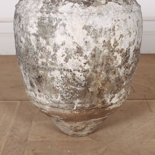 LARGE PAINTED OLIVE JAR - ADDITIONAL PHOTO 2