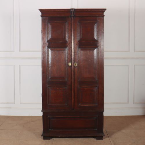 18th Century Oak Hall Cupboard