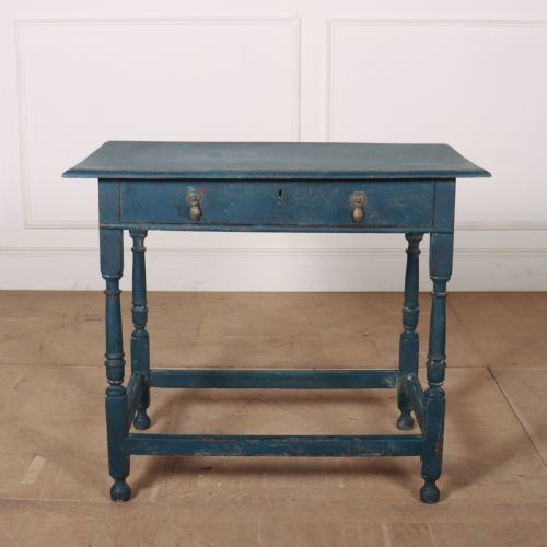 18th Century Painted Lamp Table