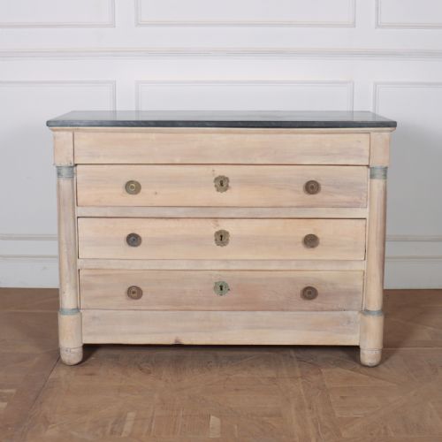 French Bleached Walnut Commode