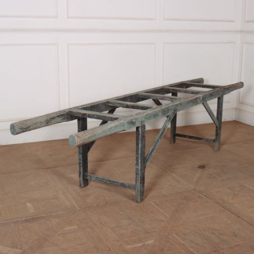Original Painted English Porters Stand