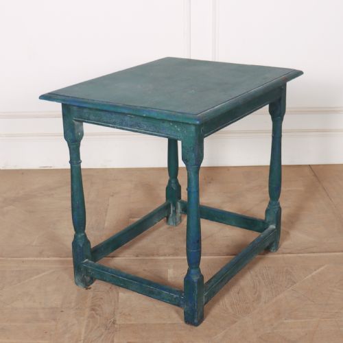 18TH CENTURY PAINTED LAMP TABLE - ADDITIONAL PHOTO 4