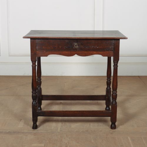 18th Century Oak Lamp Table