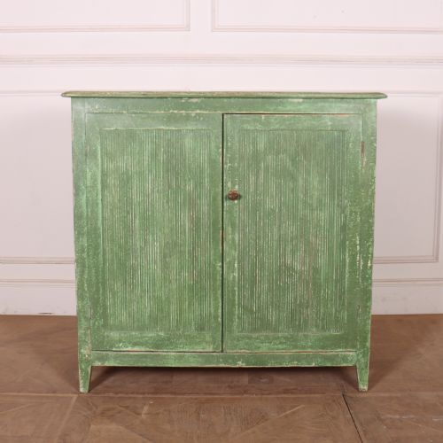 Swedish Painted Pine Cabinet
