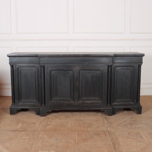 English Breakfront Dresser Base