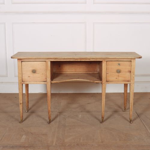 English Pine Console Table