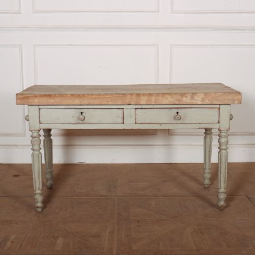 French Thick Topped Butchers Block