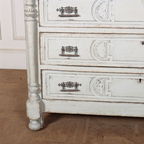PAINTED FRENCH COMMODE - ADDITIONAL PHOTO 2