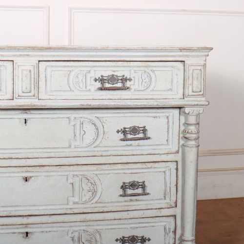 PAINTED FRENCH COMMODE - ADDITIONAL PHOTO 4