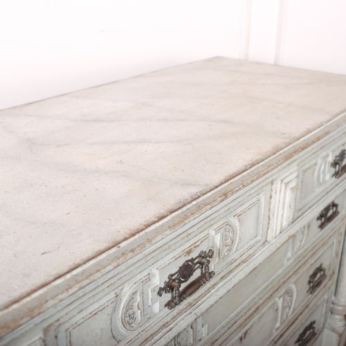 PAINTED FRENCH COMMODE - ADDITIONAL PHOTO 8