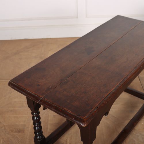 18TH CENTURY OAK LAMP TABLE - ADDITIONAL PHOTO 6