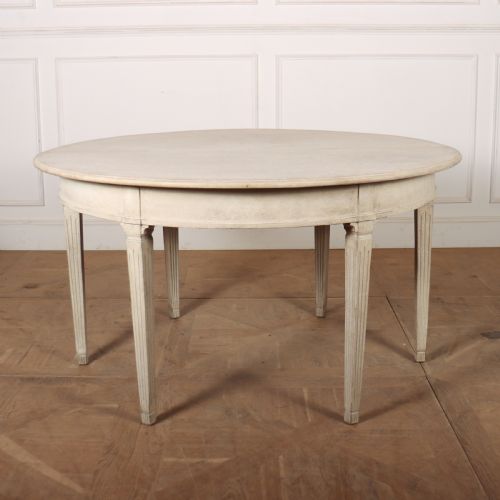 Early 20th Century Swedish Extending Dining Table