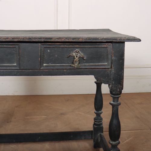 ENGLISH PAINTED LAMP TABLE - ADDITIONAL PHOTO 4