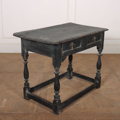 ENGLISH PAINTED LAMP TABLE - ADDITIONAL PHOTO 5