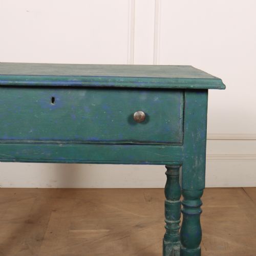 ENGLISH PAINTED LAMP TABLE - ADDITIONAL PHOTO 1
