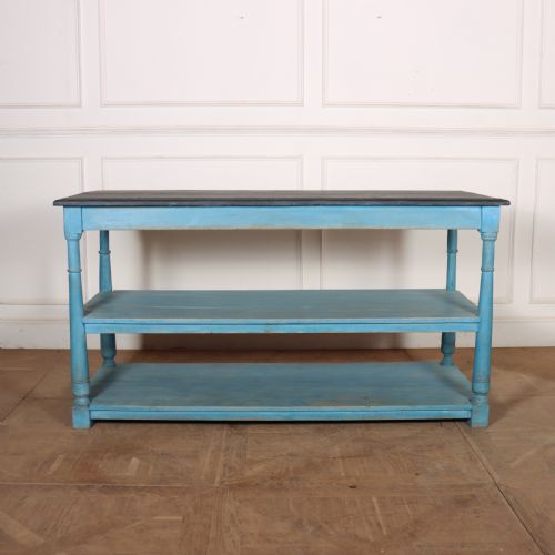 French Painted Drapers Table