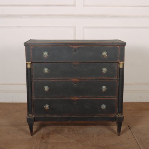 Painted Swedish Commode