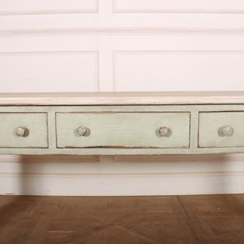 NARROW PAINTED CONSOLE TABLE - ADDITIONAL PHOTO 3