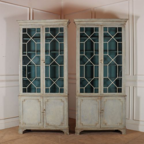 Pair of Country House Bookcases