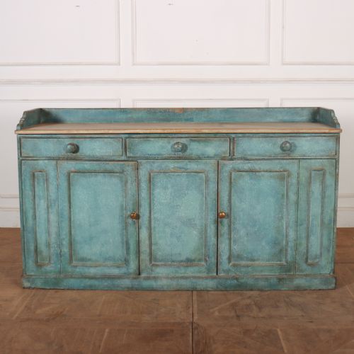 Scottish Painted Dairy Dresser Base