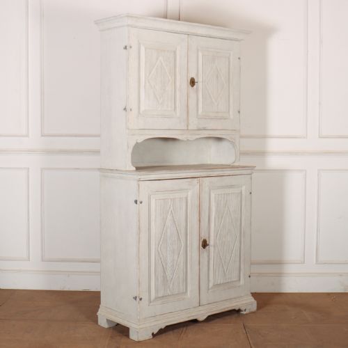 SWEDISH PAINTED CABINET - ADDITIONAL PHOTO 6