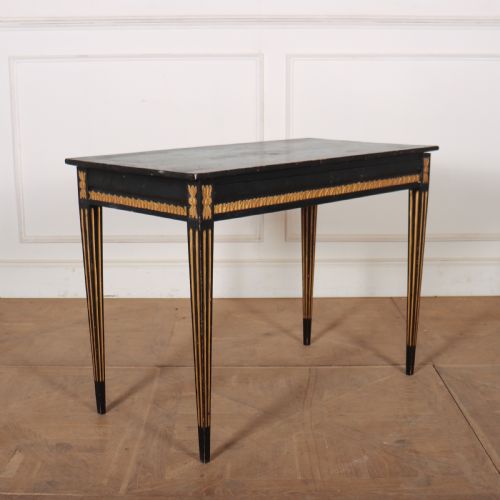 Swedish Painted Writing Table