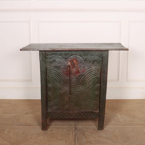 Original Painted Carved Buffet