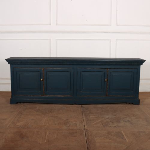 Narrow Italian Painted Enfilade