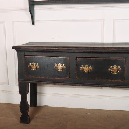 18TH CENTURY ENGLISH PAINTED DRESSER - ADDITIONAL PHOTO 1