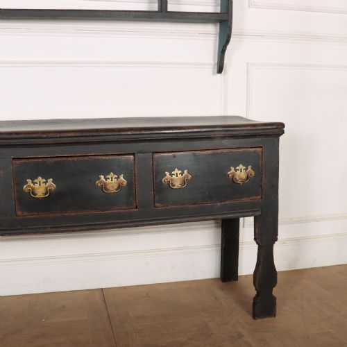 18TH CENTURY ENGLISH PAINTED DRESSER - ADDITIONAL PHOTO 2