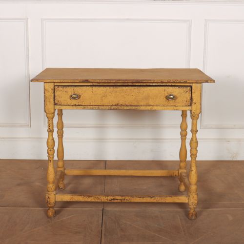 18th Century Painted Lamp Table