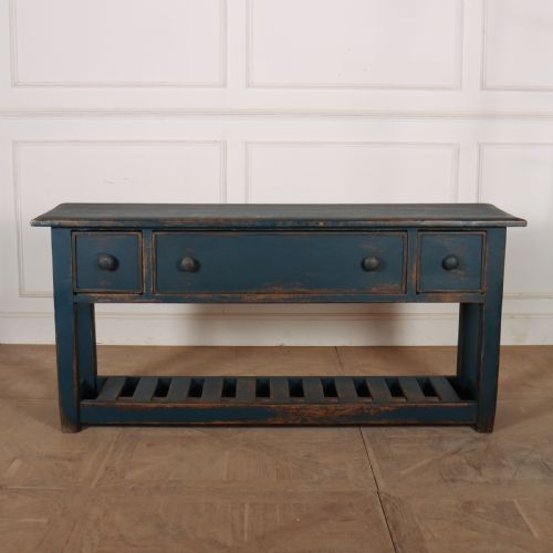 Scottish Painted Dairy Dresser Base