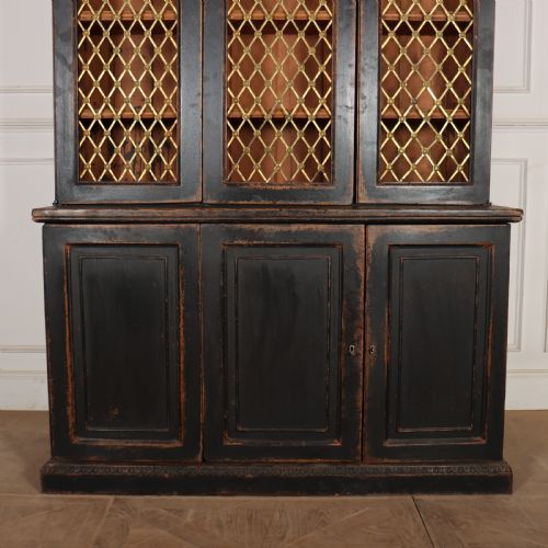 WONDERFUL SCOTTISH PAINTED BOOKCASE - ADDITIONAL PHOTO 1