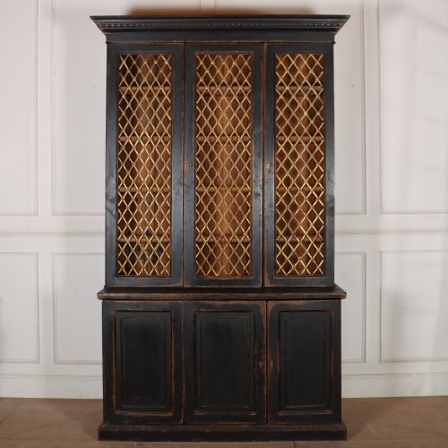 WONDERFUL SCOTTISH PAINTED BOOKCASE
